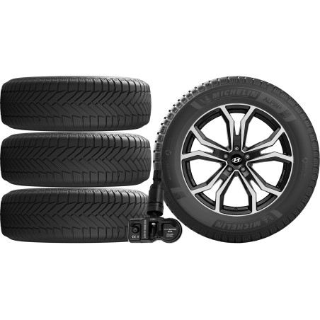 NOWE KOŁA ZIMA HYUNDAI Tucson (NX4e) Michelin 235/55R18+TPMS*9