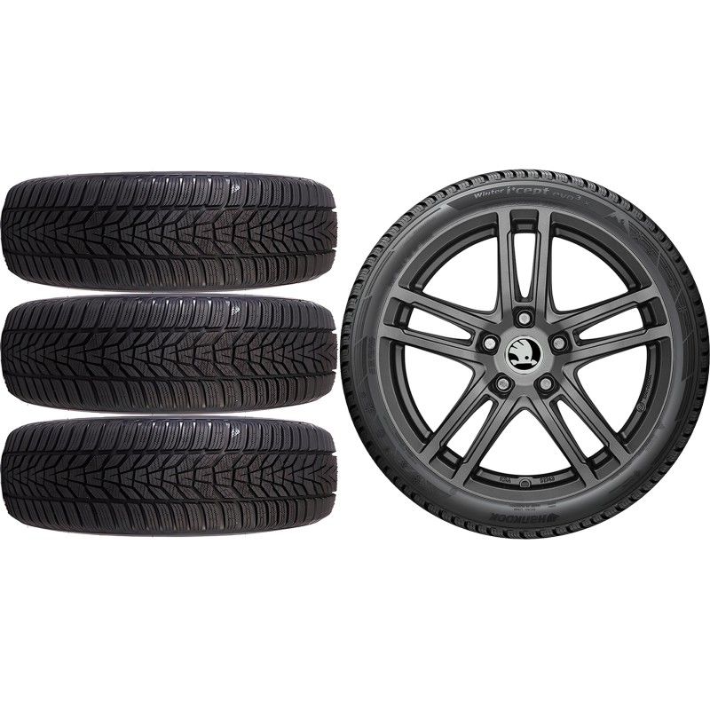 NOWE KOŁA ZIMA Skoda KodiaQ Hankook 235/55R18