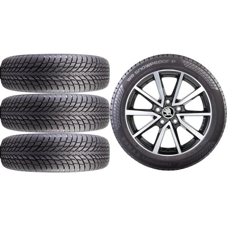 NOWE KOŁA ZIMA Skoda Octavia 4 (NX) Nokian 205/55R17*24