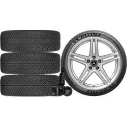 NOWE KOŁA ZIMA MERCEDES GLA H247 F2B Michelin 215/65R17+TPMS*9