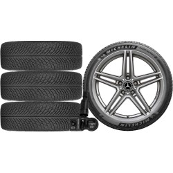 NOWE KOŁA ZIMA MERCEDES GLB X247 F2B Michelin 215/65R17+TPMS*7