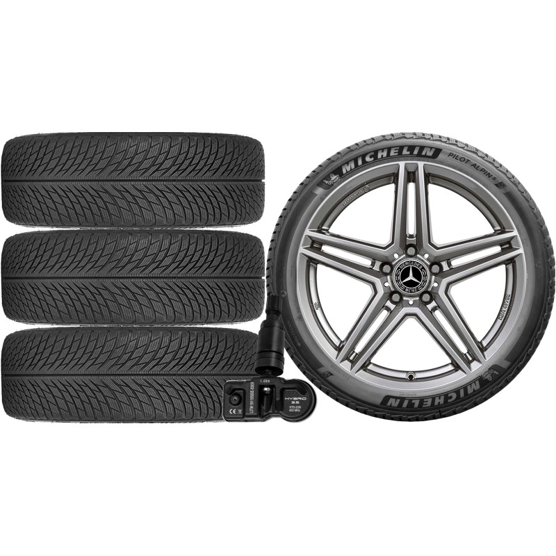 NOWE KOŁA ZIMA MERCEDES GLB X247 F2B Michelin 215/65R17+TPMS*7 NOWE KOŁA ZIMA MERCEDES GLB X247 F2B Michelin 215/65R17+TPMS*7