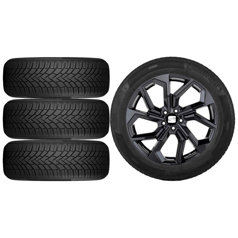 NOWE KOŁA ZIMA Seat Tarraco Continental 235/50R19*21 NOWE KOŁA ZIMA Seat Tarraco Continental 235/50R19*21