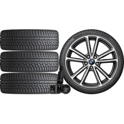 NOWE KOŁA ZIMA BMW 3 TOURING G21 G3K Hankook 225/45R18+TPMS*13