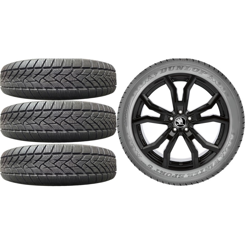 NOWE KOŁA ZIMA Skoda KodiaQ Dunlop 235/50R19*1 NOWE KOŁA ZIMA Skoda KodiaQ Dunlop 235/50R19*1