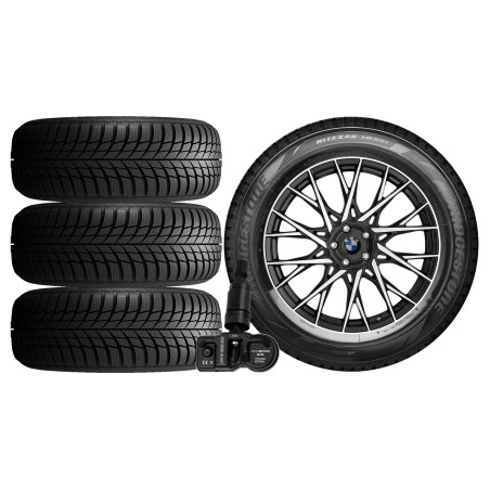 NOWE KOŁA ZIMA BMW 3 G20 G3L Bridgestone 225/45R18+TPMS*2