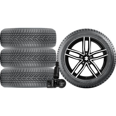NOWE KOŁA ZIMA SUZUKI SX4 / S-Cross Nokian 215/55R17+TPMS*3
