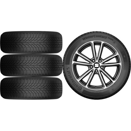 NOWE KOŁA ZIMA Seat Ateca Continental 215/55R17*32