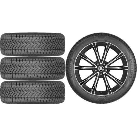 NOWE KOŁA ZIMA SKODA KODIAQ PS Goodyear 235/50R19*1