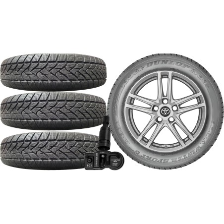 NOWE KOŁA ZIMA TOYOTA RAV 4 XA5 Dunlop 225/65R17+TPMS*4