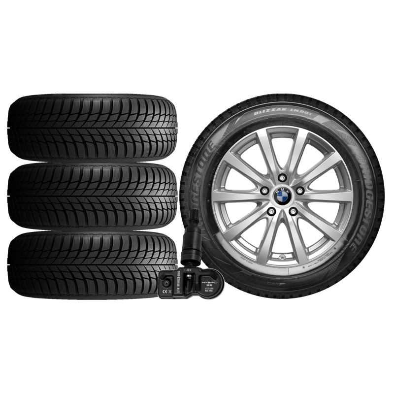 NOWE KOŁA ZIMA BMW 1 F40 F1H Bridgestone 225/40R18+TPMS*8 NOWE KOŁA ZIMA BMW 1 F40 F1H Bridgestone 225/40R18+TPMS*8