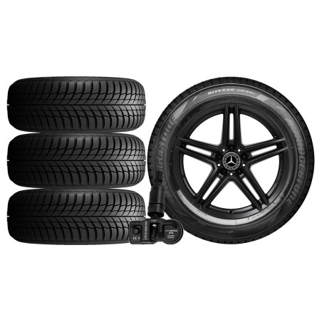 NOWE KOŁA ZIMA Mercedes CLA C118 F2CLA Bridgestone 225/45R18+TPMS*12