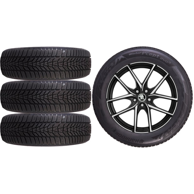 NOWE KOŁA ZIMA Skoda Octavia 4 (NX) Hankook 225/45R18*3 NOWE KOŁA ZIMA Skoda Octavia 4 (NX) Hankook 225/45R18*3