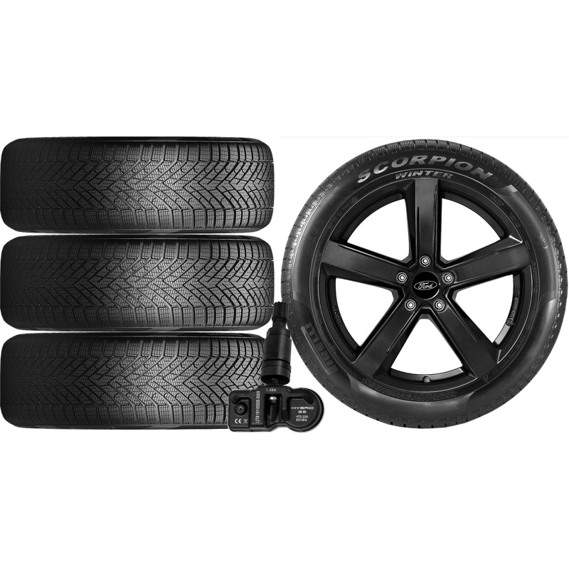 NOWE KOŁA ZIMA Ford Kuga III 3 Pirelli 225/65R17+TPMS*6 NOWE KOŁA ZIMA Ford Kuga III 3 Pirelli 225/65R17+TPMS*6