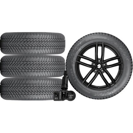 NOWE KOŁA ZIMA SUZUKI SX4 / S-Cross Nokian 215/55R17+TPMS