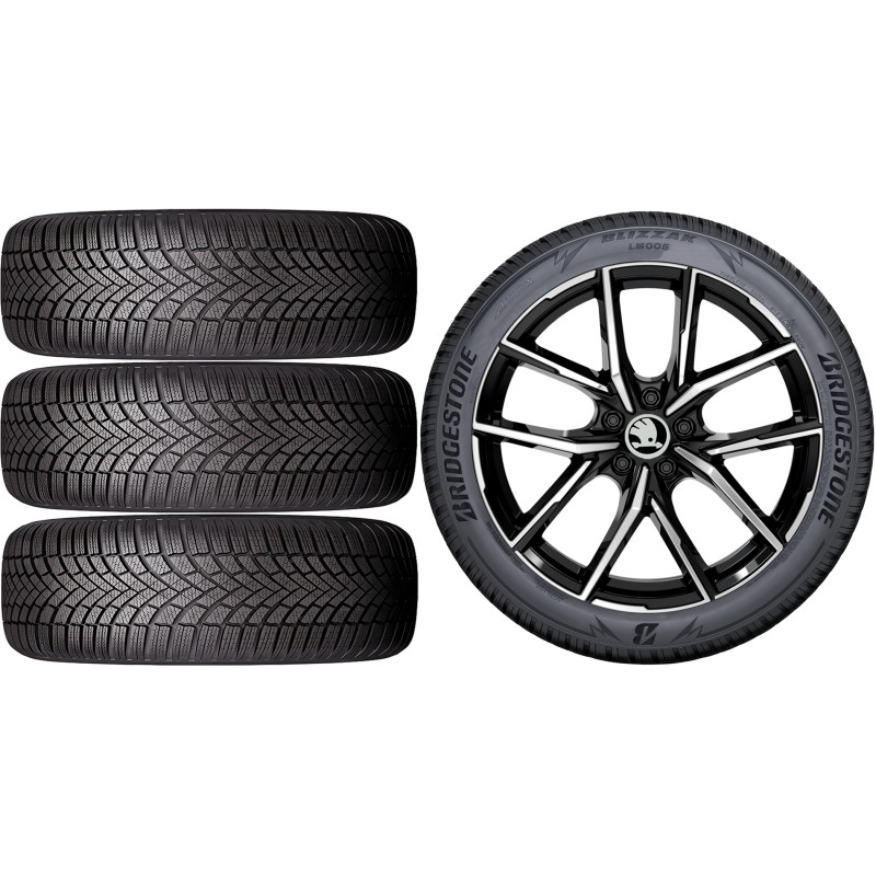 NOWE KOŁA ZIMA SKODA KODIAQ PS Bridgestone 235/55R18*1 NOWE KOŁA ZIMA SKODA KODIAQ PS Bridgestone 235/55R18*1