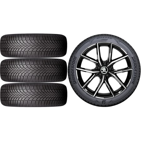 NOWE KOŁA ZIMA SKODA KODIAQ PS Bridgestone 235/55R18*1