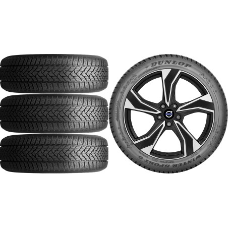NOWE KOŁA ZIMA Volvo XC90 2 II GEN (L) Dunlop 235/60R18*5