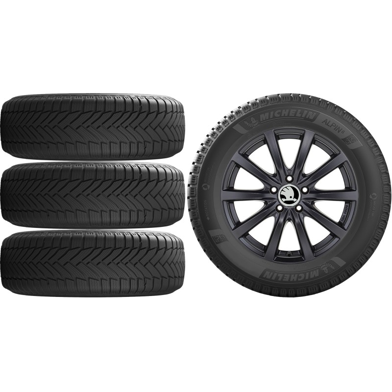 NOWE KOŁA ZIMA Skoda SuperB (3T) Michelin 215/55R17*7 NOWE KOŁA ZIMA Skoda SuperB (3T) Michelin 215/55R17*7