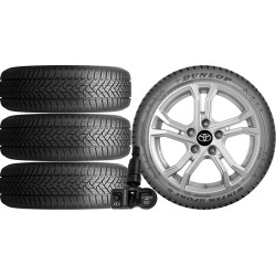 NOWE KOŁA ZIMA TOYOTA 2019.10 - Dunlop 215/55R17+TPMS*8