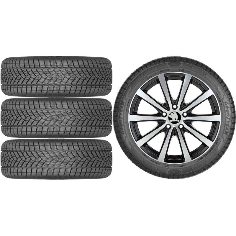 NOWE KOŁA ZIMA Skoda Octavia 4 (NX) Goodyear 205/55R17*60 NOWE KOŁA ZIMA Skoda Octavia 4 (NX) Goodyear 205/55R17*60