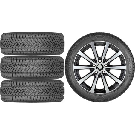 NOWE KOŁA ZIMA Skoda Octavia 4 (NX) Goodyear 205/55R17*60