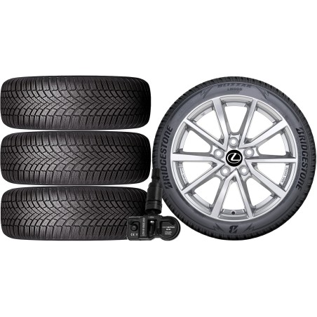 NOWE KOŁA ZIMA Lexus UX Bridgestone 215/60R17+TPMS*18