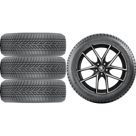 NOWE KOŁA ZIMA Skoda KaroQ Nokian 215/55R17*11