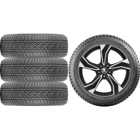 NOWE KOŁA ZIMA SKODA SUPERB NZ Nokian 215/55R17*1