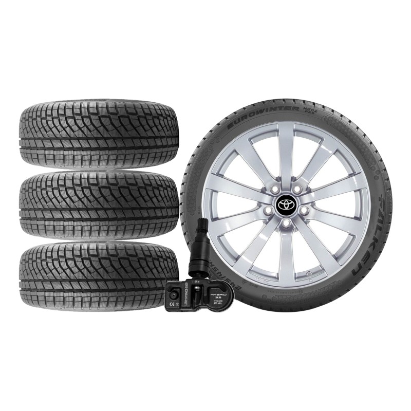 NOWE KOŁA ZIMA TOYOTA COROLLA XII 12 ZE1HE Falken 225/40R18+TPMS*8 NOWE KOŁA ZIMA TOYOTA COROLLA XII 12 ZE1HE Falken 225/40R18+TPMS*8
