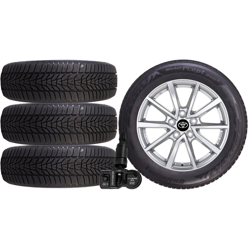 NOWE KOŁA ZIMA TOYOTA C-HR AX1T Hankook 215/60R17+TPMS*19 NOWE KOŁA ZIMA TOYOTA C-HR AX1T Hankook 215/60R17+TPMS*19