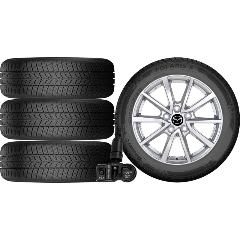 NOWE KOŁA ZIMA Mazda CX-5 (KF) Barum 225/65R17+TPMS*25 NOWE KOŁA ZIMA Mazda CX-5 (KF) Barum 225/65R17+TPMS*25