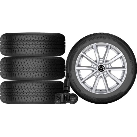NOWE KOŁA ZIMA Mazda CX-5 (KF) Barum 225/65R17+TPMS*25