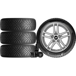 NOWE KOŁA ZIMA HYUNDAI KONA Hankook 215/55R17+TPMS*13