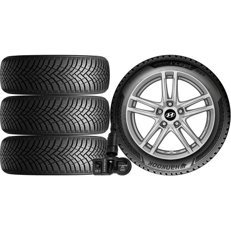 NOWE KOŁA ZIMA HYUNDAI KONA Hankook 215/55R17+TPMS*13