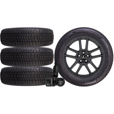 NOWE KOŁA ZIMA Lexus UX Hankook 215/60R17+TPMS*15