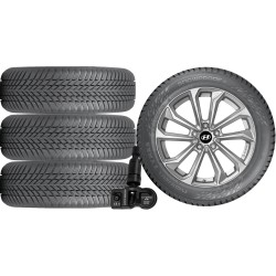 NOWE KOŁA ZIMA HYUNDAI KONA Nokian 215/55R17+TPMS*4