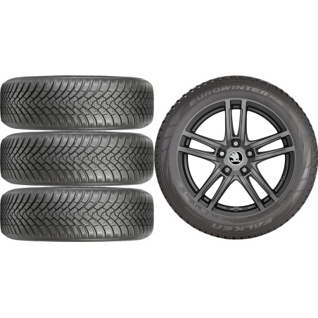NOWE KOŁA ZIMA Skoda Octavia 4 (NX) Falken 225/45R18*10