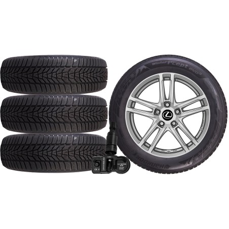 NOWE KOŁA ZIMA Lexus UX Hankook 215/60R17+TPMS*5
