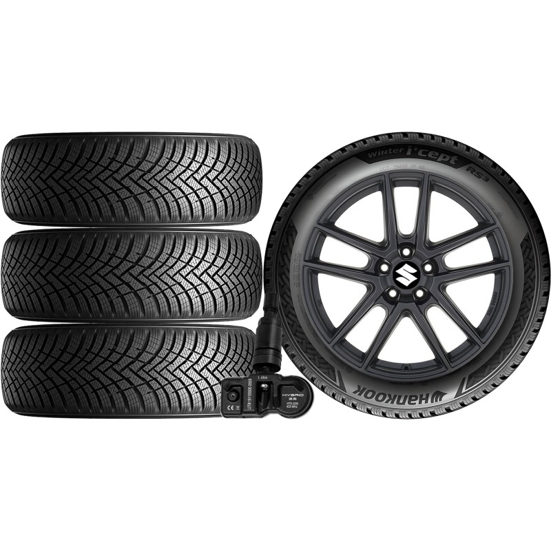 NOWE KOŁA ZIMA SUZUKI SX4 / S-Cross Hankook 215/55R17+TPMS*12 NOWE KOŁA ZIMA SUZUKI SX4 / S-Cross Hankook 215/55R17+TPMS*12