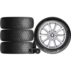NOWE KOŁA ZIMA SUZUKI SX4 / S-Cross Hankook 215/55R17+TPMS*16