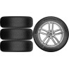 NOWE KOŁA ZIMA VW T-ROC Continental 215/55R17*17