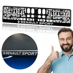 2 x Ramka na Tablicę Rejestracyjną do Twojego Samochodu LOGO RENAULT 2