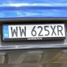 2 x Ramka na Tablicę Rejestracyjną do Twojego Samochodu LOGO NISSAN