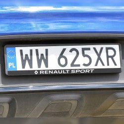2 x Ramka na Tablicę Rejestracyjną do Twojego Samochodu LOGO RENAULT 2