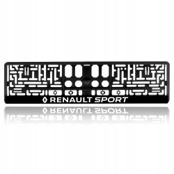 2 x Ramka na Tablicę Rejestracyjną do Twojego Samochodu LOGO RENAULT 2