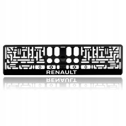 2 x Ramka na Tablicę Rejestracyjną do Twojego Samochodu LOGO RENAULT
