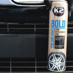 SPRAY Preparat do Pielęgnacji i Nabłyszczania Opon Czernidło K2 BOLD 600ml