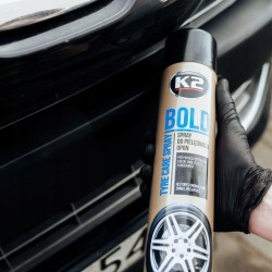 SPRAY Preparat do Pielęgnacji i Nabłyszczania Opon Czernidło K2 BOLD 600ml