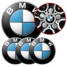 4 Emblematy Dekielki na Felgi Kołpaki Koła BMW KOMPLET TOP 53mm